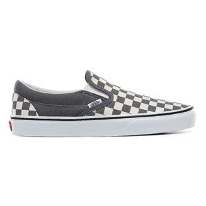 Vans Checkerboard Classic Slip-On Pewter/True White